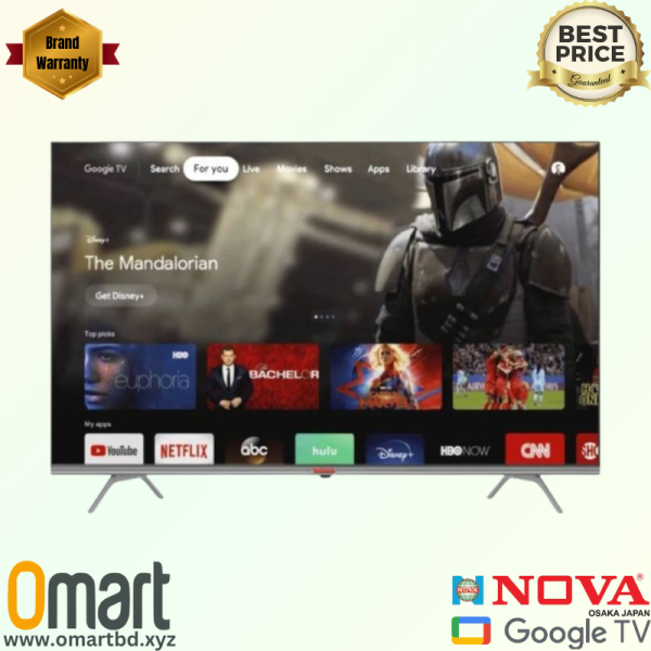 NOVA Google Android TV 43" Model NV-4350