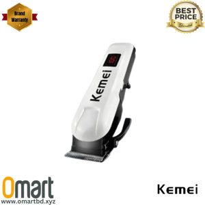 "Kemei KM-809A Hair Clipper Trimmer – Cordless and Adjustable"